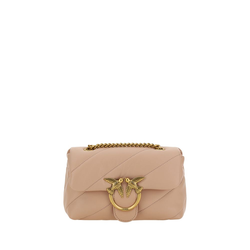 PINKO Love Mini Şişme Omuz Çantası